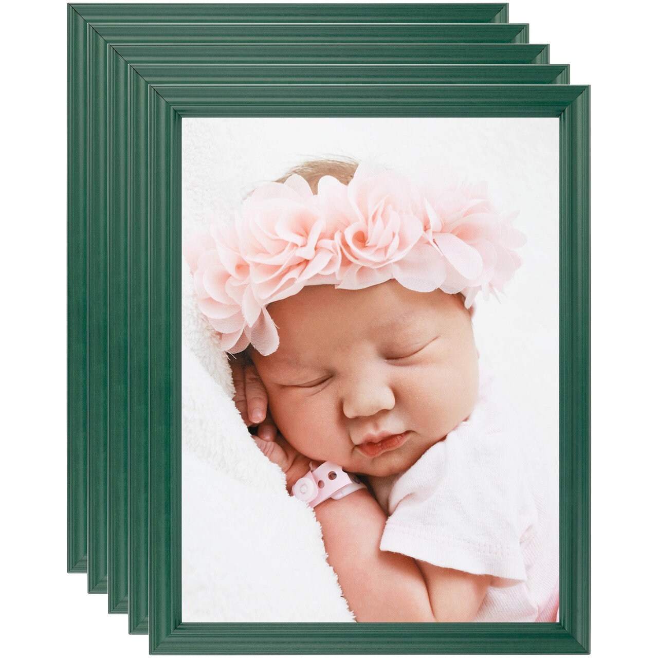 ArtToFrames 11x14 Inch Traditional Picture Frame, Multi Pack, Comes with Regular Glass (WOMPack-80-11x14)